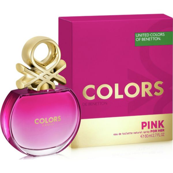 Benetton Colors Pink W EDT 80ml