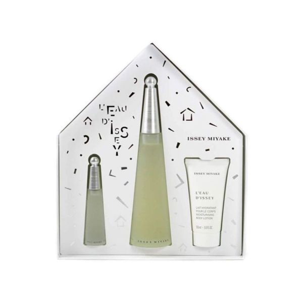 Issey Miyake L`Eau d`Issey W Set - EDT 100 ml + body lotion 75 ml + EDT 10 ml