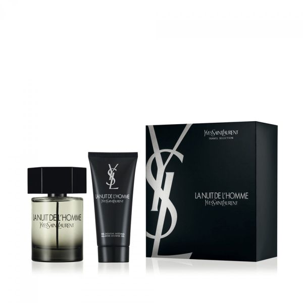 Yves Saint Laurent La Nuit de L`Homme M Set - EDT 100 ml + shower gel 100 ml