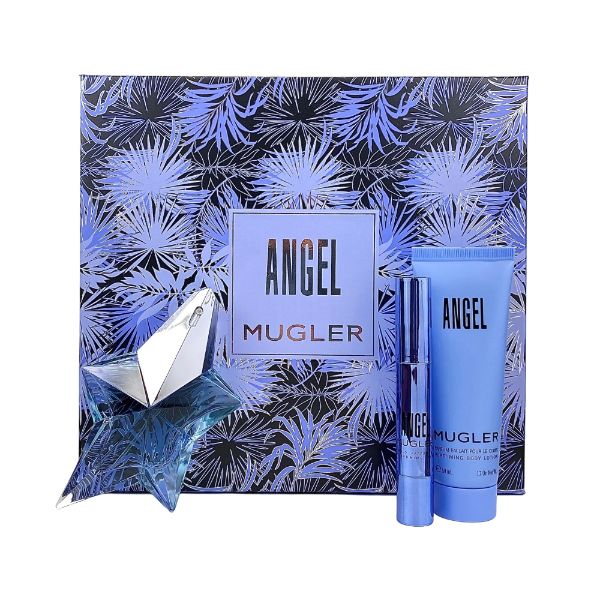 Thierry Mugler Angel W Set - EDP 50 ml + body lotion 100 ml + perfuming pen 3 g (refillable)