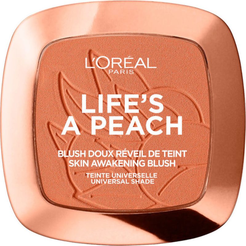 L`Oreal Wake Up And Glow Lifes A Peach 01 Peach Addict 9gr