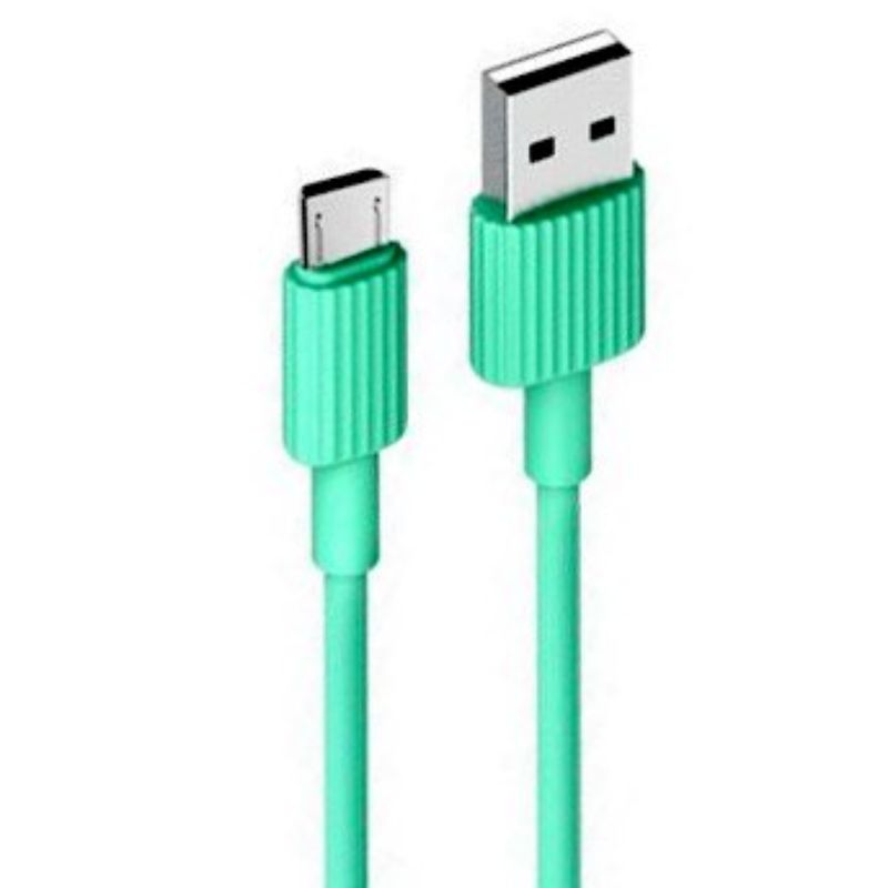 XO NB156 USB Καλώδιο for Micro Πράσινο