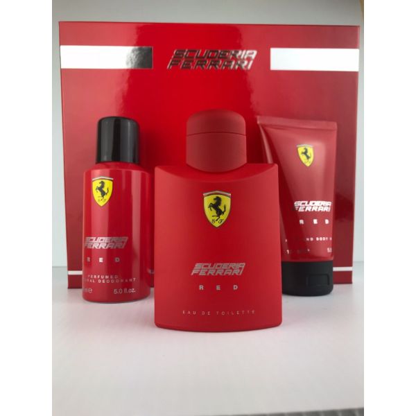 Ferrari Scuderia Ferrari Red M Set / EDT 125ml / deo 150ml / shower gel 150ml