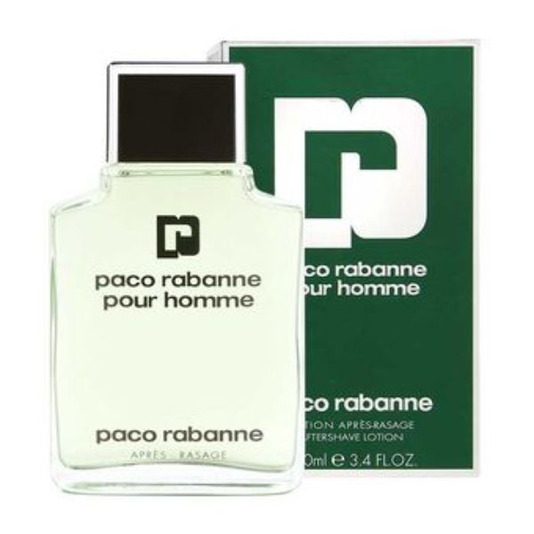 Paco Rabanne Pour Homme / green/ M Aftershave Lotion 100ml