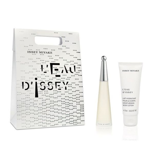 Issey Miyake L`Eau d`Issey W Set / EDT 25ml / body lotion 75ml ET