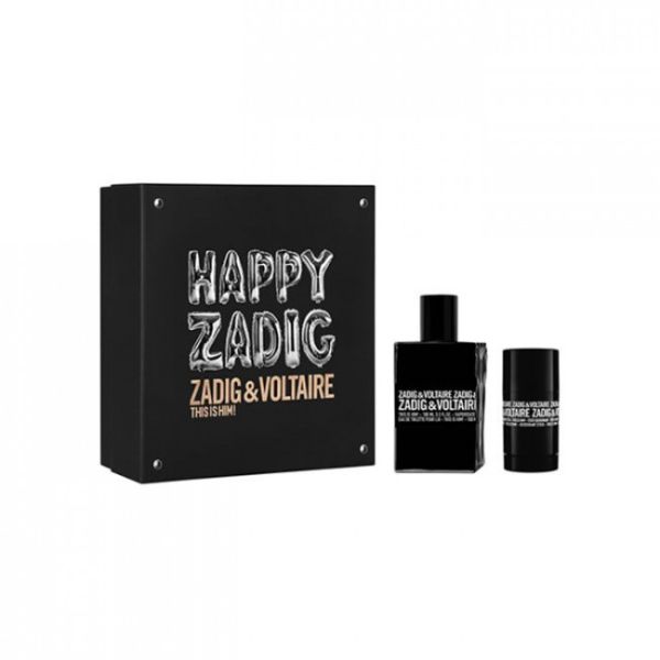 Zadig&Voltaire This Is Him! M Set / EDT 50ml / deo stick 75ml / 2016
