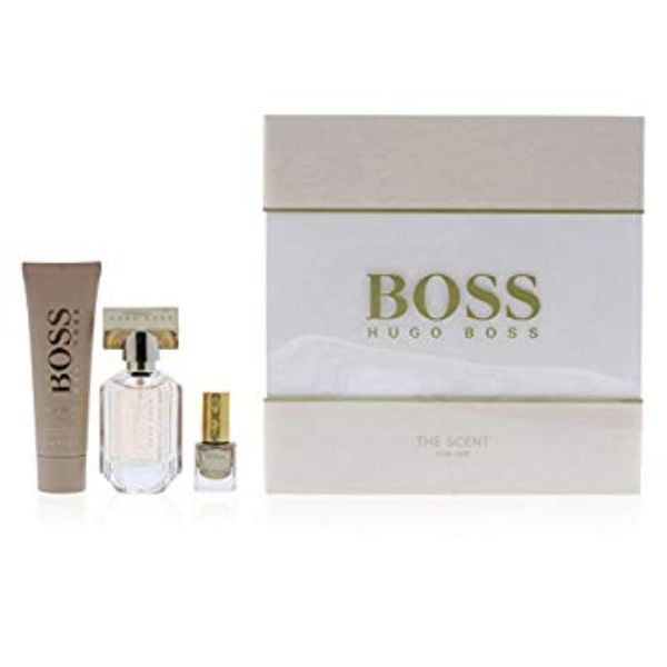 Hugo Boss The Scent W Set / EDP 30ml / body lotion 50ml / mini nail polish 4.5ml