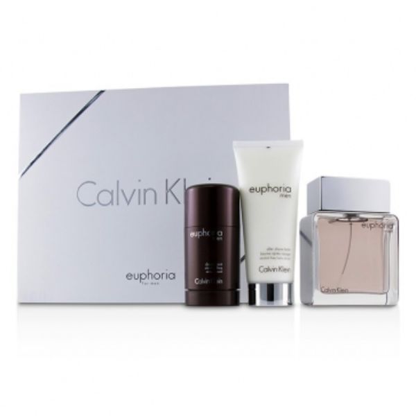 Calvin Klein Euphoria M Set / EDT 100ml / after shave balm 100ml / deo stick 75ml