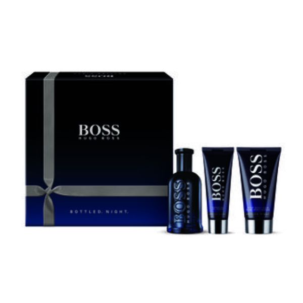 Hugo Boss Boss Bottled Night M Set / EDT 100ml / after shave balm 75ml / shower gel 50ml