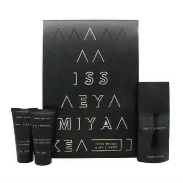 Issey Miyake Nuit d`Issey M Set / EDT 125ml / after shave balm 50ml / shower gel 75ml