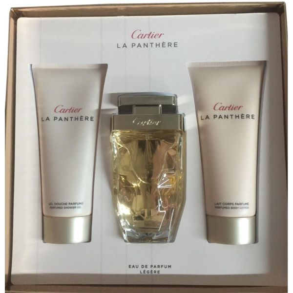 Cartier La Panthere Legere W Set / EDP 75ml / body lotionion 100 / shower gel 100ml