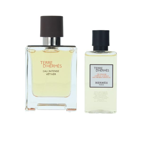 Hermes Terre d`Hermes Eau Intense Vetiver M Set - EDP 100 ml + shower gel 80 ml/2018