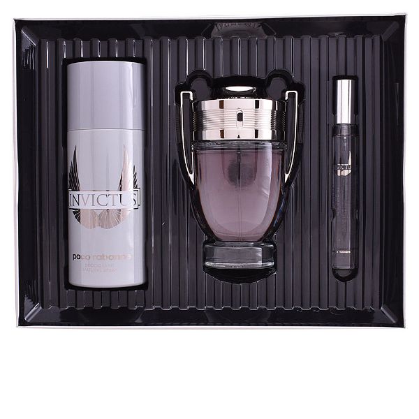 Paco Rabanne Invictus M Set - EDT 100 ml + deodorant spray 150 ml + EDT 10 ml