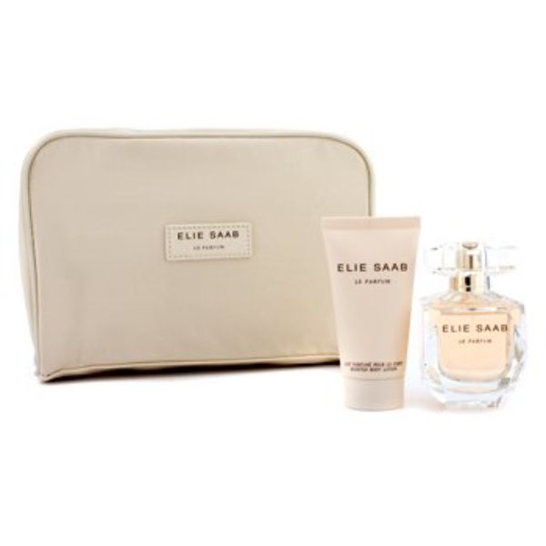 Elie Saab Le Parfum W Set - EDP 50 ml + body lotion 75 ml + pouch