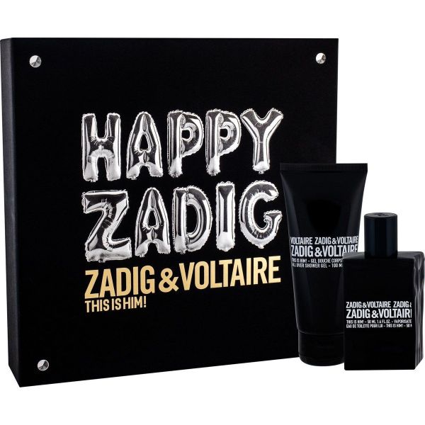 Zadig&Voltaire This Is Him! M Set - EDT 50 ml + shower gel 75 ml