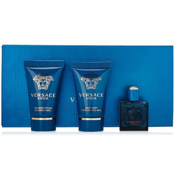 Versace Dylan Blue M Mini Set - EDT 5 ml + after shave balm 25 ml+ shower gel 25 ml