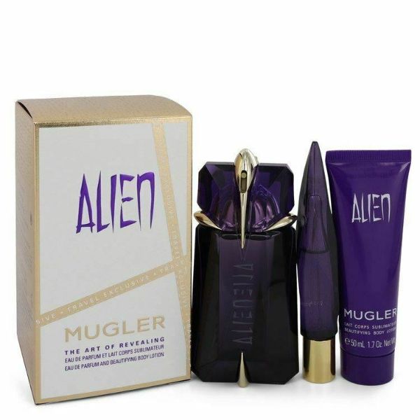 Thierry Mugler Alien W Set - EDP 60 ml + EDP 10 ml + body lotion 50 ml