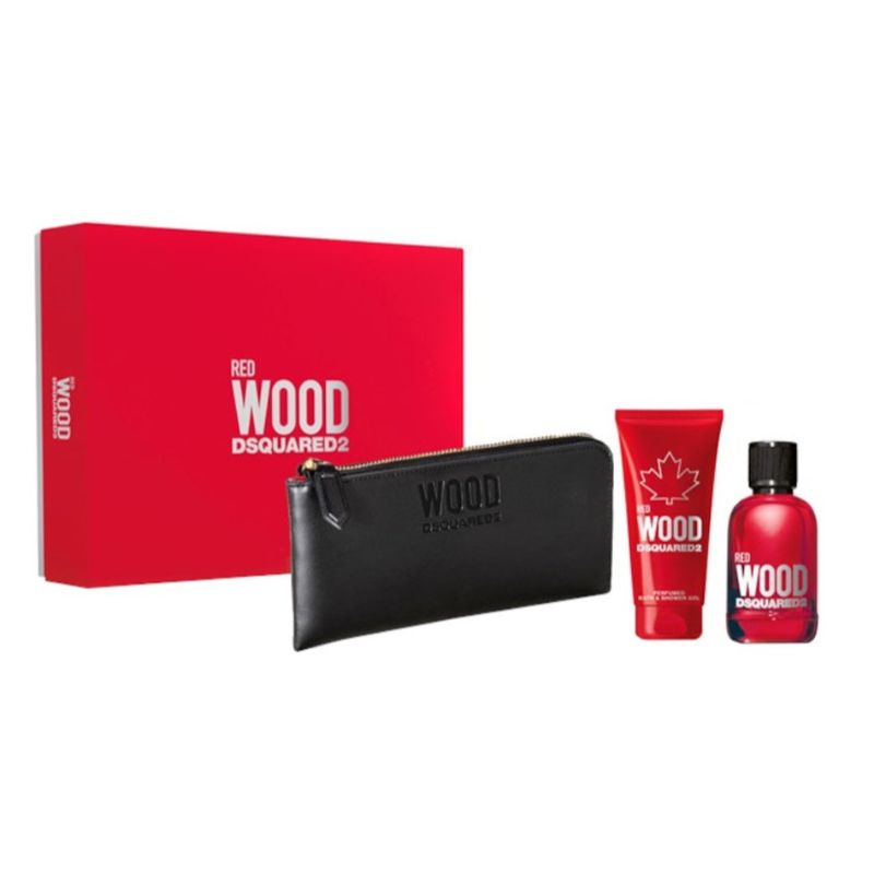 Wood W Set - EdT 100 ml + sh/gel 100 ml + Purse /2018