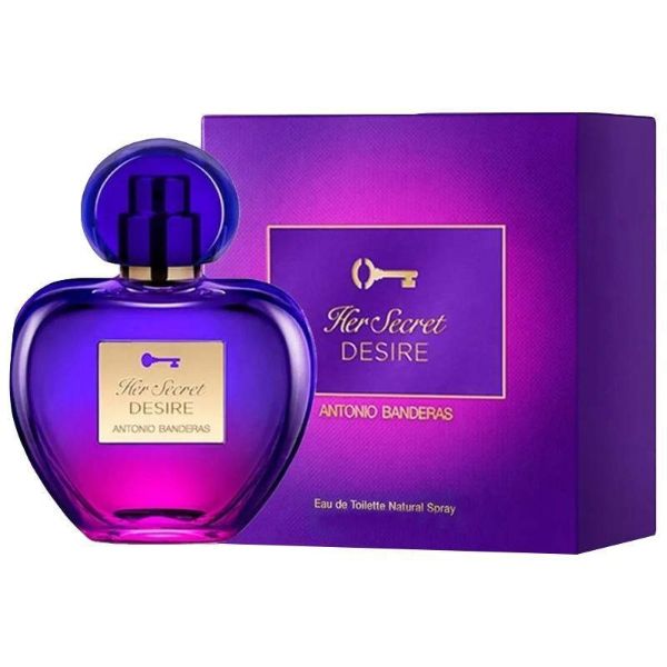 Antonio Banderas Her Secret Desire W EDT 80 ml