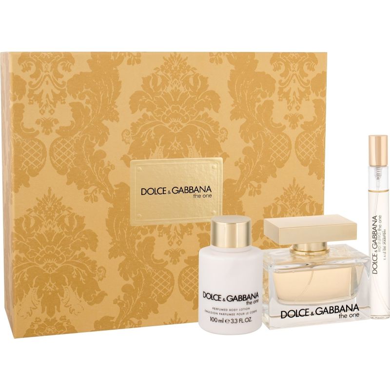 Dolce & Gabbana The One W Set - EDP 75 ml + body lotion 100 ml + EDP 10 ml