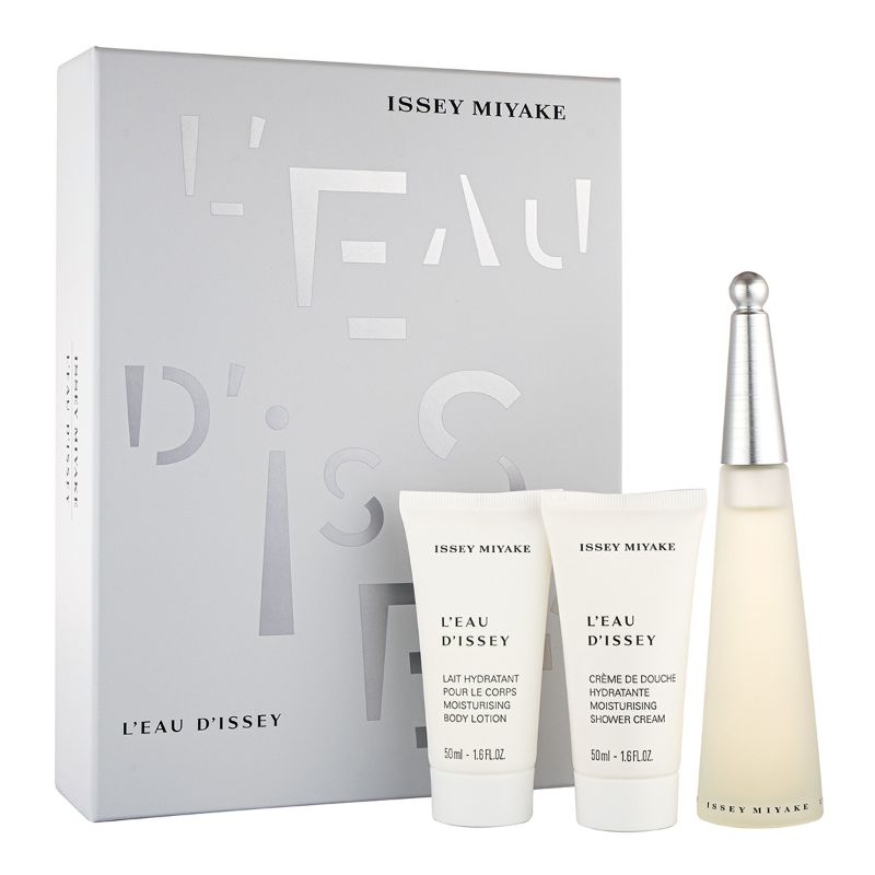 Issey Miyake L`Eau d`Issey W Set - EDT 50 ml + body lotion 50 ml + shower gel 50 ml