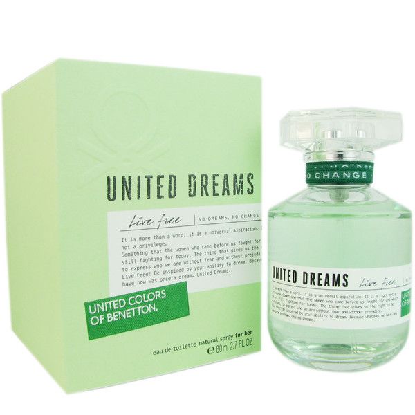 Benetton United Dreams Live Free W EDT 80ml