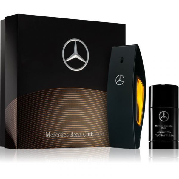 Mercedes-Benz Club Black M Set - EDT 100 ml + alc. free deo stick 75 ml