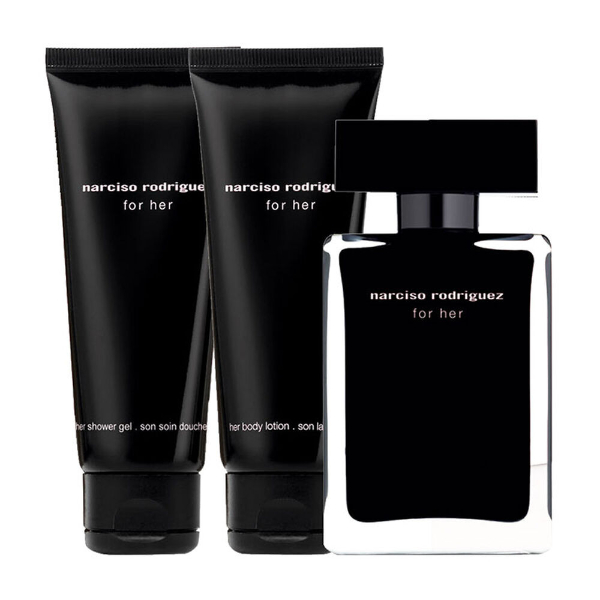 Narciso Rodriguez Narciso Rodriguez for Her W Set - EDT 50 ml + body lotion 50 ml + sh/gel 50 ml
