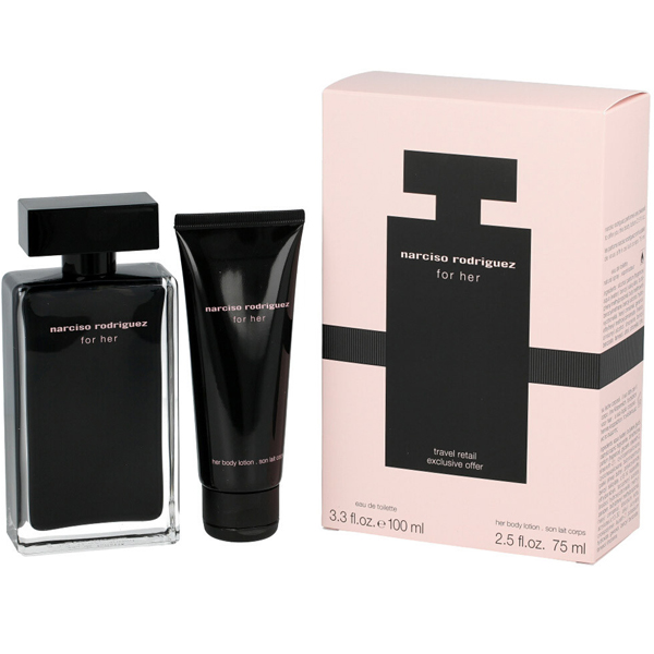 Narciso Rodriguez Narciso Rodriguez for Her W Set - edt 100 ml + body lotion 75