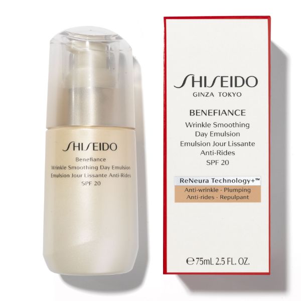 Shiseido Benefiance Wrinkle Smoothing Day Emulsion SPF20 75 ml