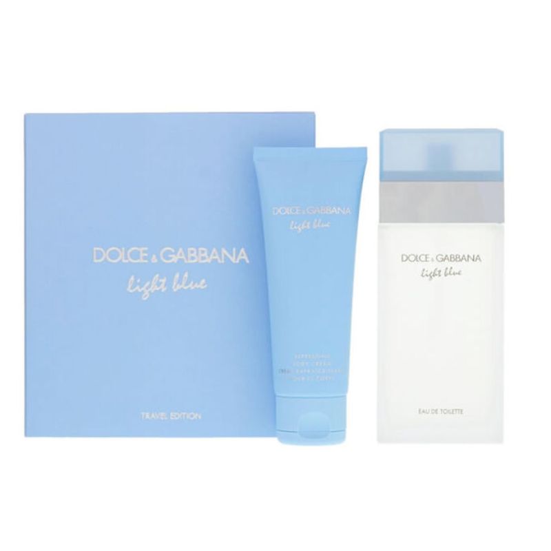 Dolce & Gabbana Light Blue W Set - EDT 100 ml + b/cream 75 ml