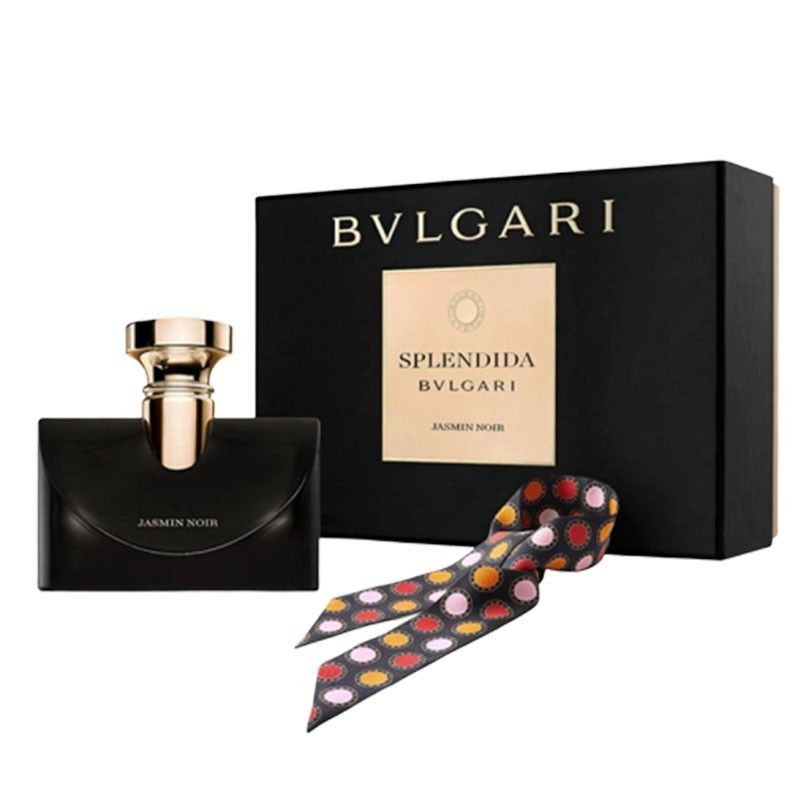 Bvlgari Splendida Jasmin Noir W Set - EDP 100 ml + silk bandeau