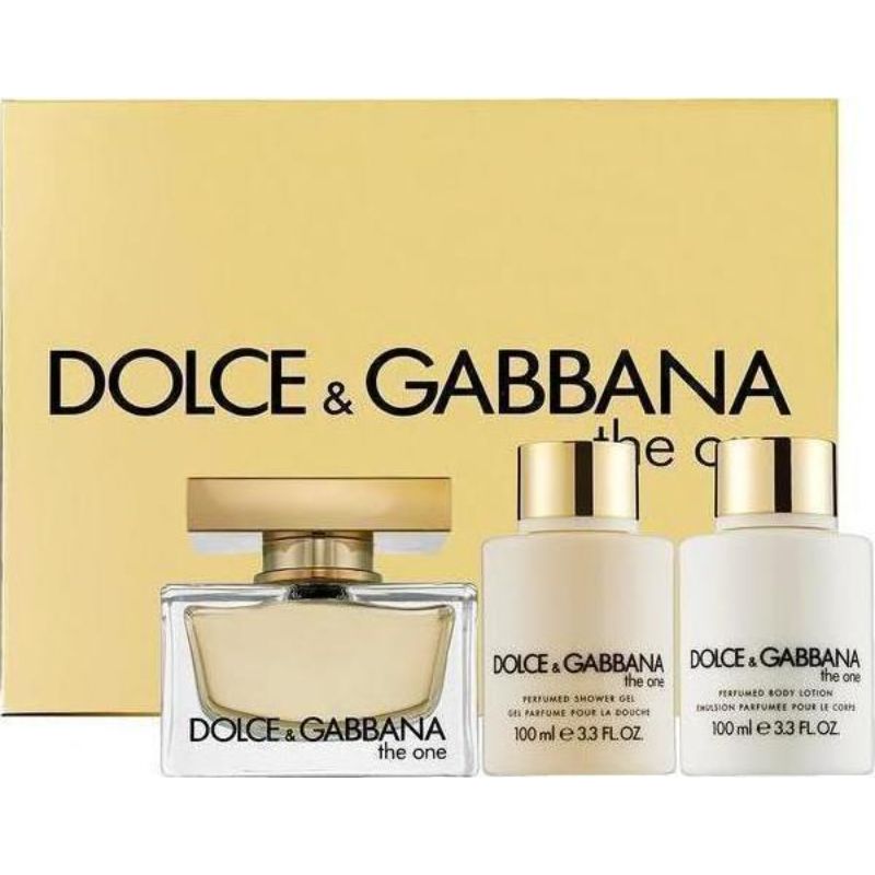 Dolce & Gabbana The One W Set - EDP 75 ml + b/lot 100 ml + sh/gel 100 ml