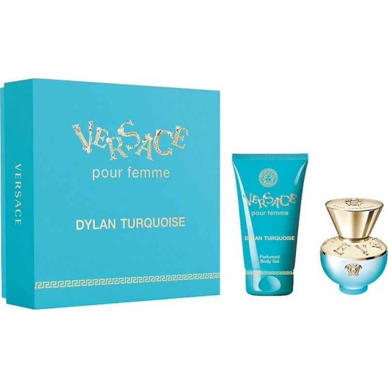 Versace Dylan Turquoise W Set - EDT 30 ml + body gel 50 ml /2020