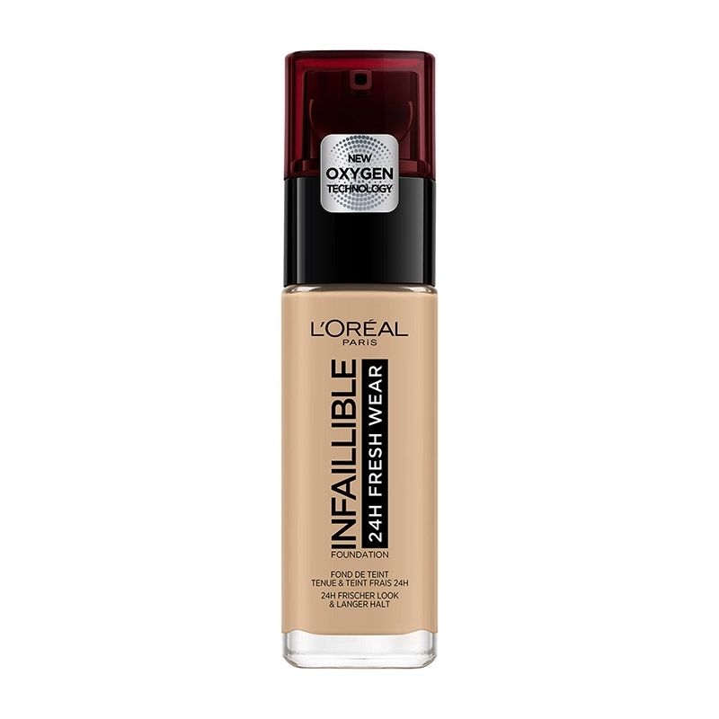 L`Oreal Infallible 24h Fresh Wear Foundation 200 Golden Sand 30ml