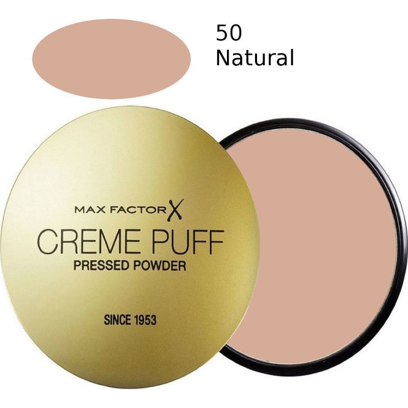 Max Factor Creme Puff 50 Natural 21gr (Πουδρα)