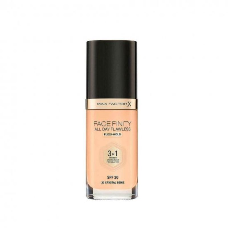 Max Factor Facefinity 33 Crystal Beige 3 In 1 Foundation 30ml