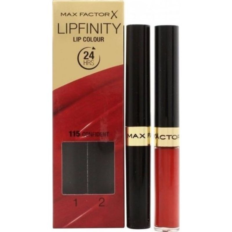 Max Factor Lipfinity Long Lasting Lipstick 4.2 G 115 Confident