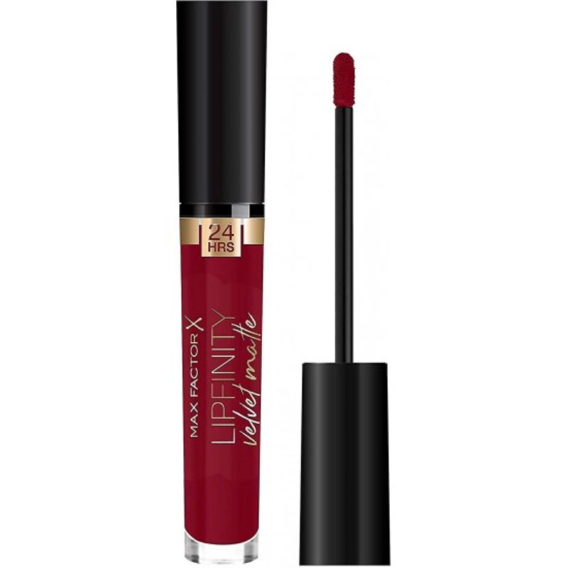 Max Factor Lipfinity Velvet Matte Lipstick Red Allure 090 3.5ml