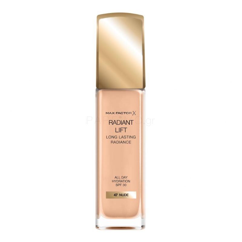Max Factor Radiant Lift Foundation Spf30 47 Nude 30ml