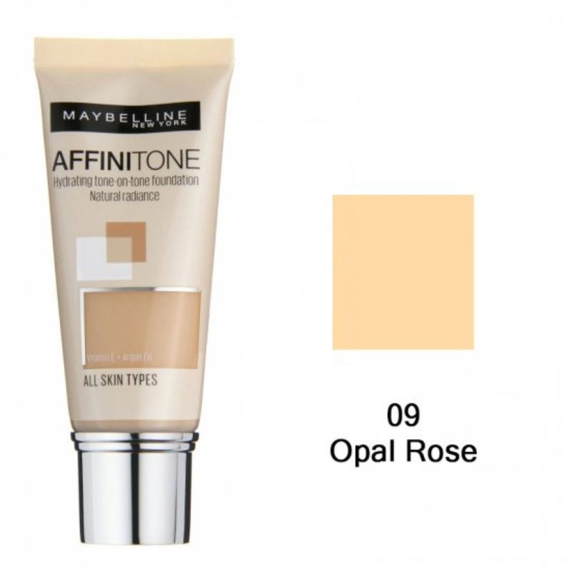 Maybelline Affinitone Hydrating Tone-On-Tone Foundation 09 Opal Rose 30ml