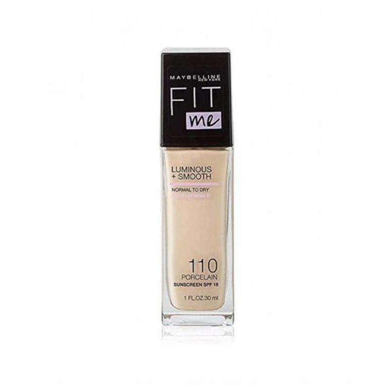 Maybelline Fit Me Luminous And Smooth Foundation 110 Porcelain 30ml