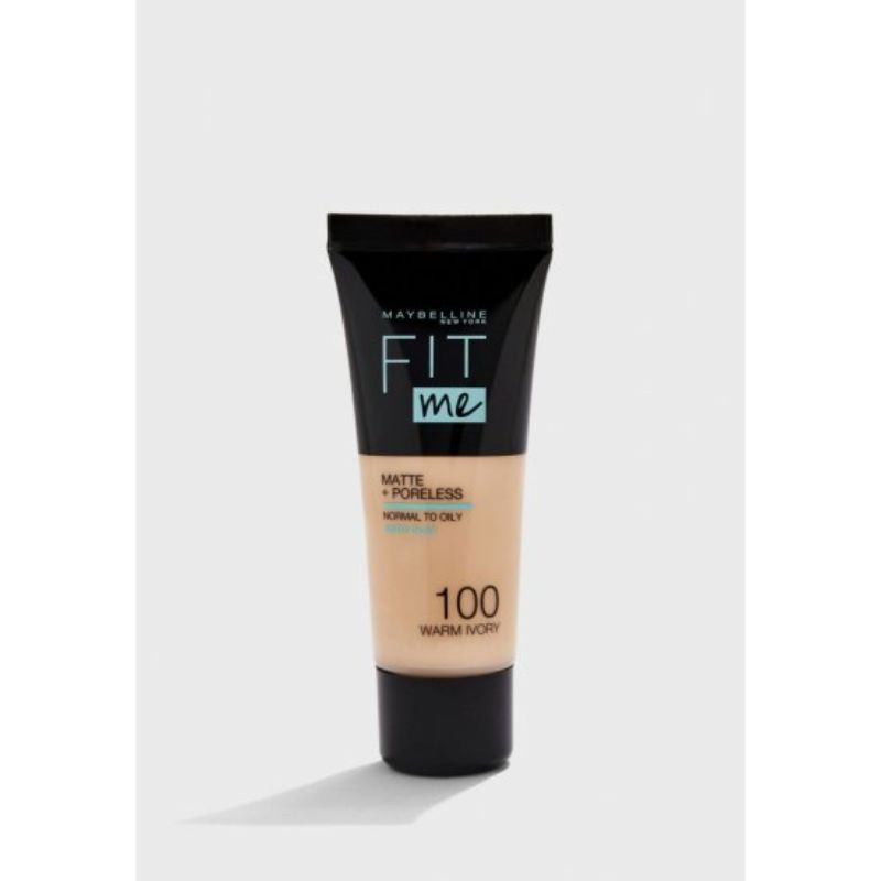 Maybelline Fit Me Matte And Poreless 100 Warm Ivory 30ml