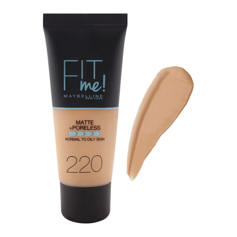 Maybelline Fit Me Matte And Poreless 220 Natural Beige 30ml