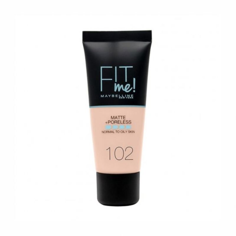 Maybelline Fit Me Matte And Poreless Foundation 102 Fair Ivory 30ml