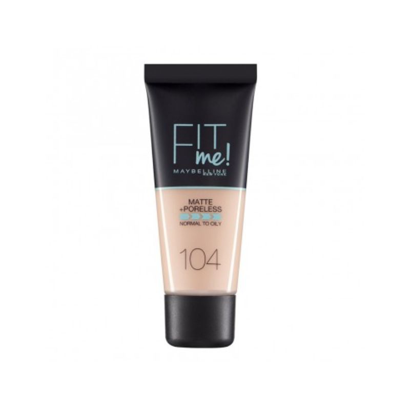 Maybelline Fit Me Matte And Poreless Foundation 104 Soft Ivory 30ml