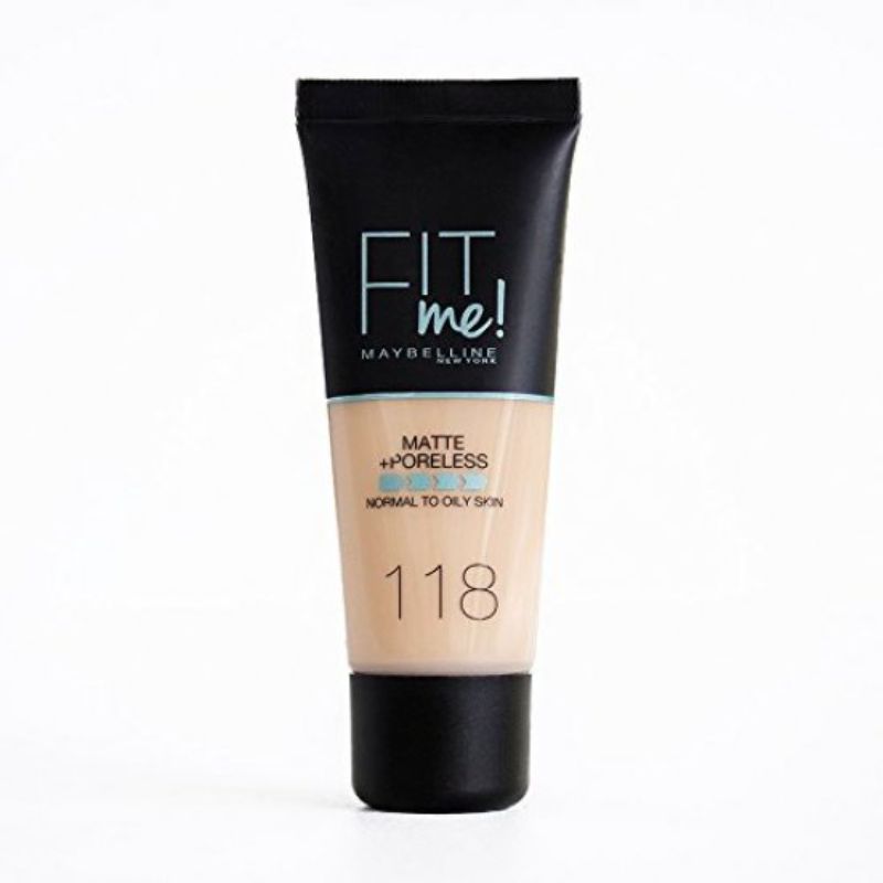 Maybelline Fit Me Matte And Poreless Foundation 118 Nude 30ml
