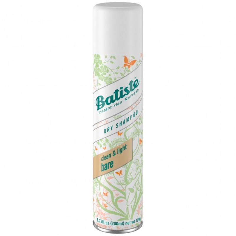 Batiste Dry Shampoo Clean And Light Bare 200 Ml