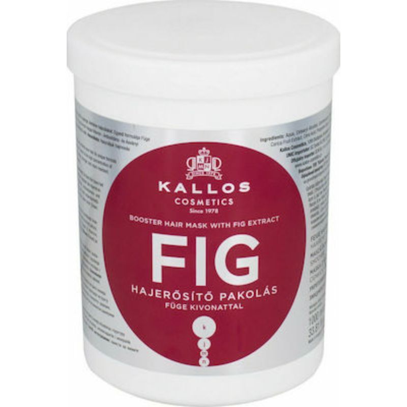 Kallos Fig Booster Hair Mask For Weak And Damaged Hair 1000ml