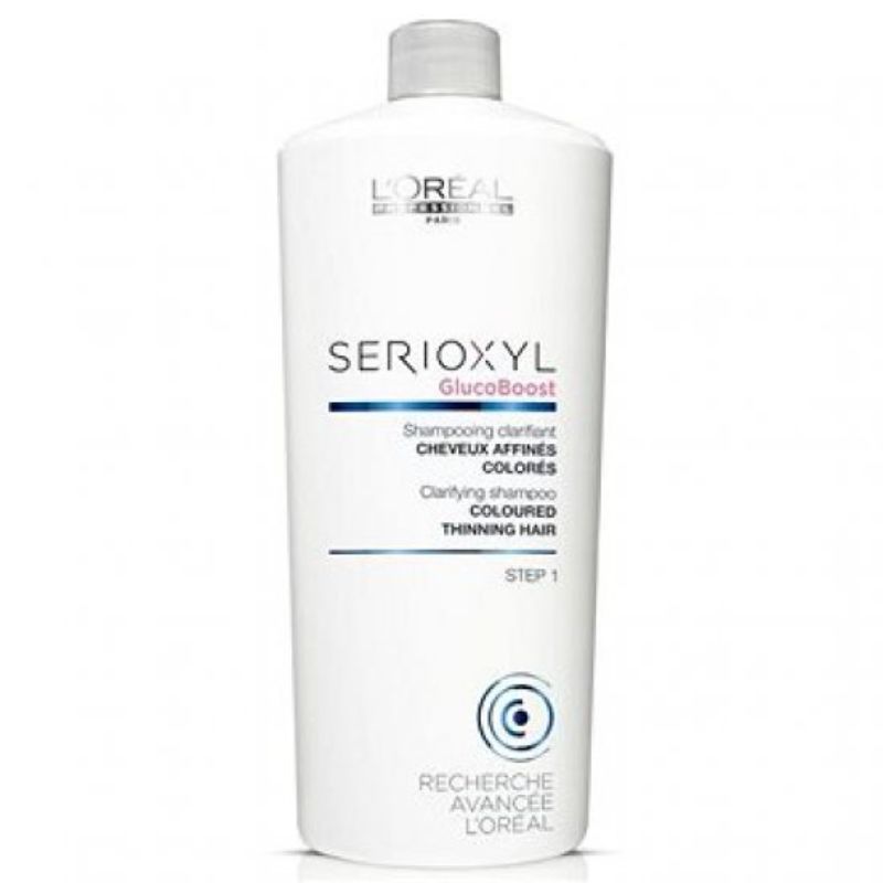 L`Oreal Professionnel Serioxyl Glucoboost Shampoo 1000ml (Coloured Thinning Hair)